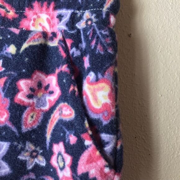 NWT Simply Southern Bloom Paisley Fleece Pajama Pants Size Large - Picture 7 of 11